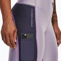 Легінси для тренувань жіночі Under Armour Project Rock HG Ankle purple luxe 4
