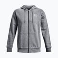 Кофта тренувальна чоловіча Under Armour Essential Fleece Full Zip Hood сіра 1373881 5