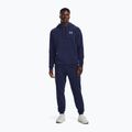 Чоловіча худі Under Armour Essential Fleece Hoodie midnight navy/white 2