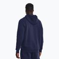 Чоловіча худі Under Armour Essential Fleece Hoodie midnight navy/white 3