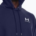 Чоловіча худі Under Armour Essential Fleece Hoodie midnight navy/white 4