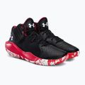 Кросівки для баскетболу чоловічі Under Armour Jet '21 black/red/white 5