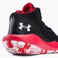 Кросівки для баскетболу чоловічі Under Armour Jet '21 black/red/white 8