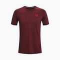 Футболка тренувальна чоловіча Under Armour HeatGear Armour Fitted бордова 1361683