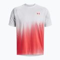 Футболка тренувальна чоловіча Under Armour Tech Fade червоно-біла 1377053 3