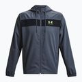 Куртка тренувальна чоловіча Under Armour Sportstyle Windbreaker сіра 1361621-044