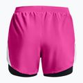 Шорти для бігу жіночі Under Armour Fly By 2.0 2N1 рожеві 1356200-652 2