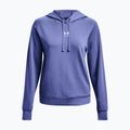 Кофта тренувальна жіноча Under Armour Rival Terry Hoodie блакитна 1369855 3