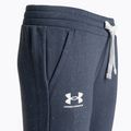 Шорти тренувальні жіночі Under Armour Rival Fleece Joggers  downpour gray/white/white 5