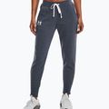 Шорти тренувальні жіночі Under Armour Rival Fleece Joggers  downpour gray/white/white