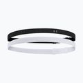Пов'язка на голову Under Armour Mini Bands (2 шт.) black/mod gray