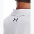 Футболка поло чоловіча Under Armour Matchplay Polo white/pitch gray 4
