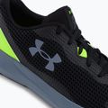 Кросівки для бігу чоловічі Under Armour Surge 3 чорно-зелені 3024883 9