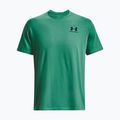 Футболка чоловіча Under Armour Sportstyle Left Chest birdie green/black