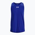 Футболка баскетбольна чоловіча Under Armour Baseline Cotton Tank блакитна 1361901 3