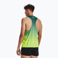 Майка для бігу чоловіча Under Armour Rush Cicada Singlet зелена 1377314 2
