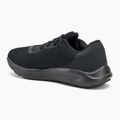 Кросівки для бігу жіночі Under Armour Charged Pursuit 3 black/black/metallic silver 3