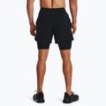 Шорти чоловічі Under Armour Peak Woven 2in1 black/black 3