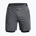 Шорти для тренувань чоловічі Under Armour Vanish Woven 2in1 сірі 1373764