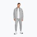 Кофта для тренувань чоловіча Nike Therma Fit Full-Zip dark grey heather/particle grey/black