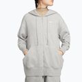 Кофта жіноча  Nike Sportswear Phoenix Fleece dark grey heather/sail 4