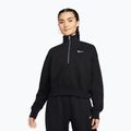 Кофта жіноча Nike Sportswear Phoenix Fleece 1/2 Zip Cropped black/sail