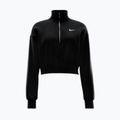 Кофта жіноча Nike Sportswear Phoenix Fleece 1/2 Zip Cropped black/sail 3