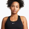 Жіноча футболка Nike Swoosh Medium Support Bra black/black/white 4