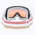 Жіночі гірськолижні окуляри Giro Ella white lx смуга/рожевий/інфрачервоний 3