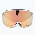 Жіночі гірськолижні окуляри Giro Ella white lx stripe/рожеве золото/інфрачервоні 3