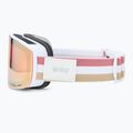 Жіночі гірськолижні окуляри Giro Ella white lx stripe/рожеве золото/інфрачервоні 5