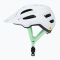 Шолом велосипедний Giro Fixture II Integrated MIPS W matte white/green pearl 3