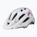 Шолом велосипедний дитячий Giro Fixture II Integrated MIPS matte white pearl white ripple fade 7