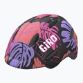 Шолом велосипедний дитячий Giro Scamp Integrated MIPS matte black floral 7