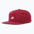 Кепка K2 Corduroy Snapback Hat red