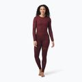 Жіноча термоактивна кофта Smartwool Intraknit Merino 200 Crew black cherry 5