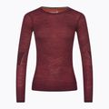 Жіноча термоактивна кофта Smartwool Intraknit Merino 200 Crew black cherry