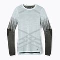 Жіноча термоактивна кофта Smartwool Intraknit Thermal Merino Base Layer Pattern Crew aqua