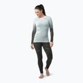 Термокофта жіноча Smartwool Intraknit Thermal Merino Base Layer Pattern Crew бірюзова SW016412J21 2