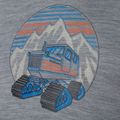 Футболка трекінгова чоловіча Smartwool Snowcat Trek Graphic Tee світло-сіра SW016683545 5