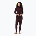 Жіноча термоактивна кофта Smartwool Thermal Merino Rib Turtleneck black cherry heather 5