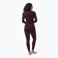 Жіноча термоактивна кофта Smartwool Thermal Merino Rib Turtleneck black cherry heather 6