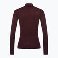 Жіноча термоактивна кофта Smartwool Thermal Merino Rib Turtleneck black cherry heather 2