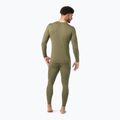 Термокофта чоловіча Smartwool Classic Thermal Merino Base Layer Colorblock Crew Boxed зелена SW016354K66 6