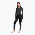Термоштани жіночі icebreaker ZoneKnit 200 black/jet heather/cb 2