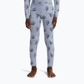 Штани термоактивні дитячі icebreaker Merino 200 Oasis Bear Tour zinc blue/aop 7