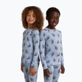 Кофта термоактивна дитяча Icebreaker Merino 200 Oasis Crewe Bear Tour Zinc Blue/Aop 2