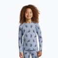 Кофта термоактивна дитяча Icebreaker Merino 200 Oasis Crewe Bear Tour Zinc Blue/Aop 4