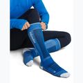 Шкарпетки лижні чоловічі icebreaker Merino Ski+ Medium OTC lazuri/snow/midnavy 4