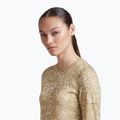 Лонгслів жіночий icebreaker Merino 200 Oasis Crewe Moss Bloom cumin/undyed/aop 6